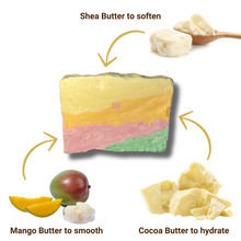 Load image into Gallery viewer, Cucumber Melon Triple Butter Soap Zen + Bloom