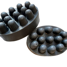Load image into Gallery viewer, Noir Goat's Milk + Charcoal Massaging Soap Bar Zen + Bloom