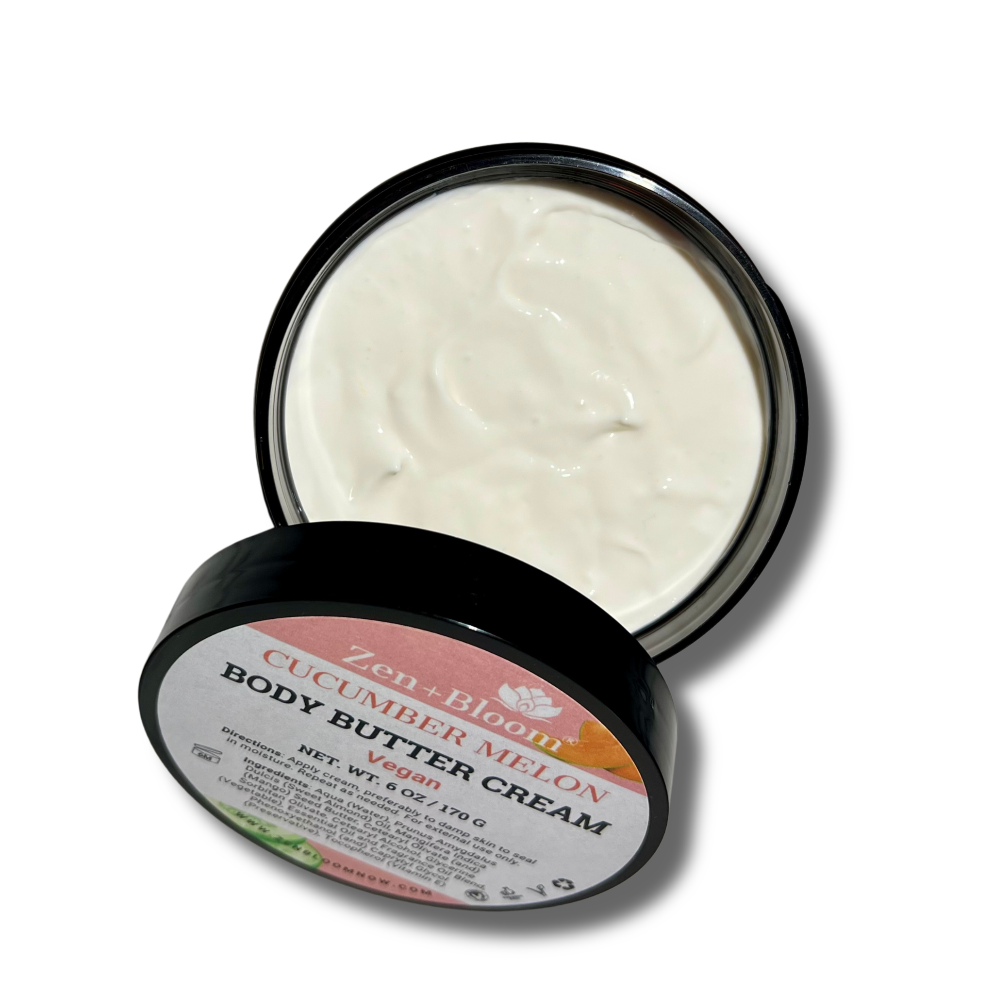 Cucumber Melon Body Butter Cream - Zen + Bloom